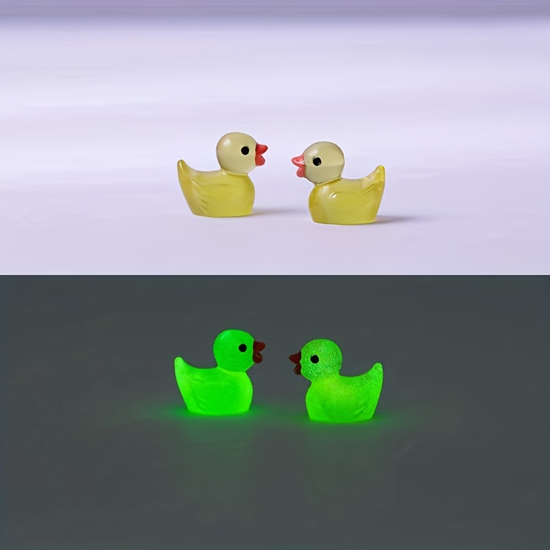 Mini Resin Ducks For Crafts Colorful Tiny Ducks 6 Colors - Temu