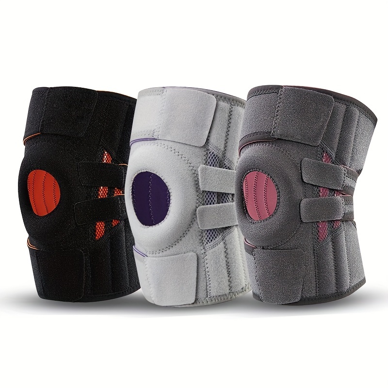 Meniscus Sports Knee Brace Silicone Shock Absorption Stable - Temu