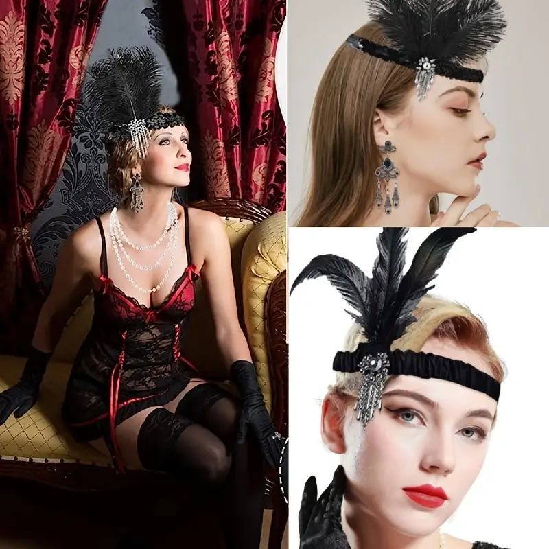 Set Accessori Costume Gatsby In Stile Anni '20 Comprensivo - Temu Italy