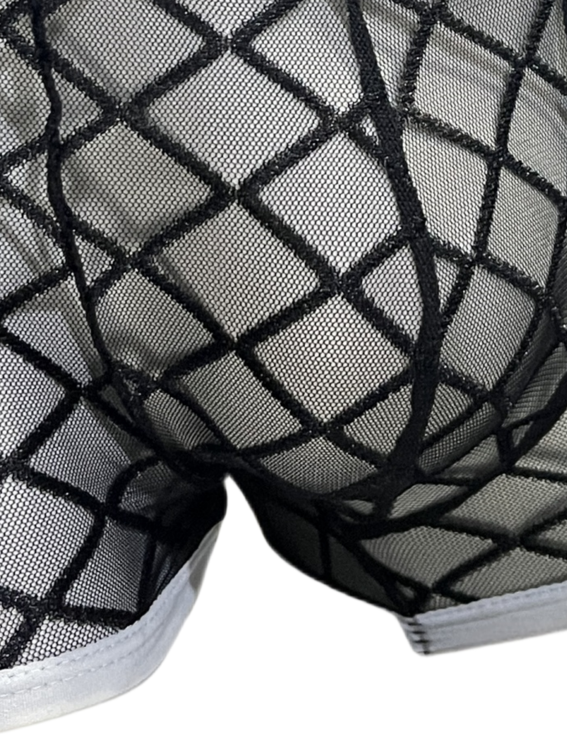 Sexy Men's Hollow Out Fishnet Underwear Breathable Mesh See Through Briefs  U Convex Pouch Underpants