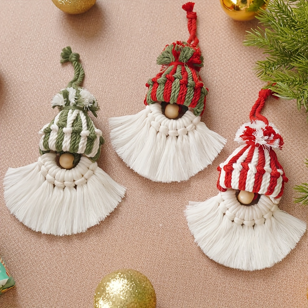 Diy Ornament Kit, Holiday Decor Painting Kit, Christmas Ornament Kit,  Colorful Holiday Decor, Holiday Craft Project, Wooden Tree Kit, Diy 