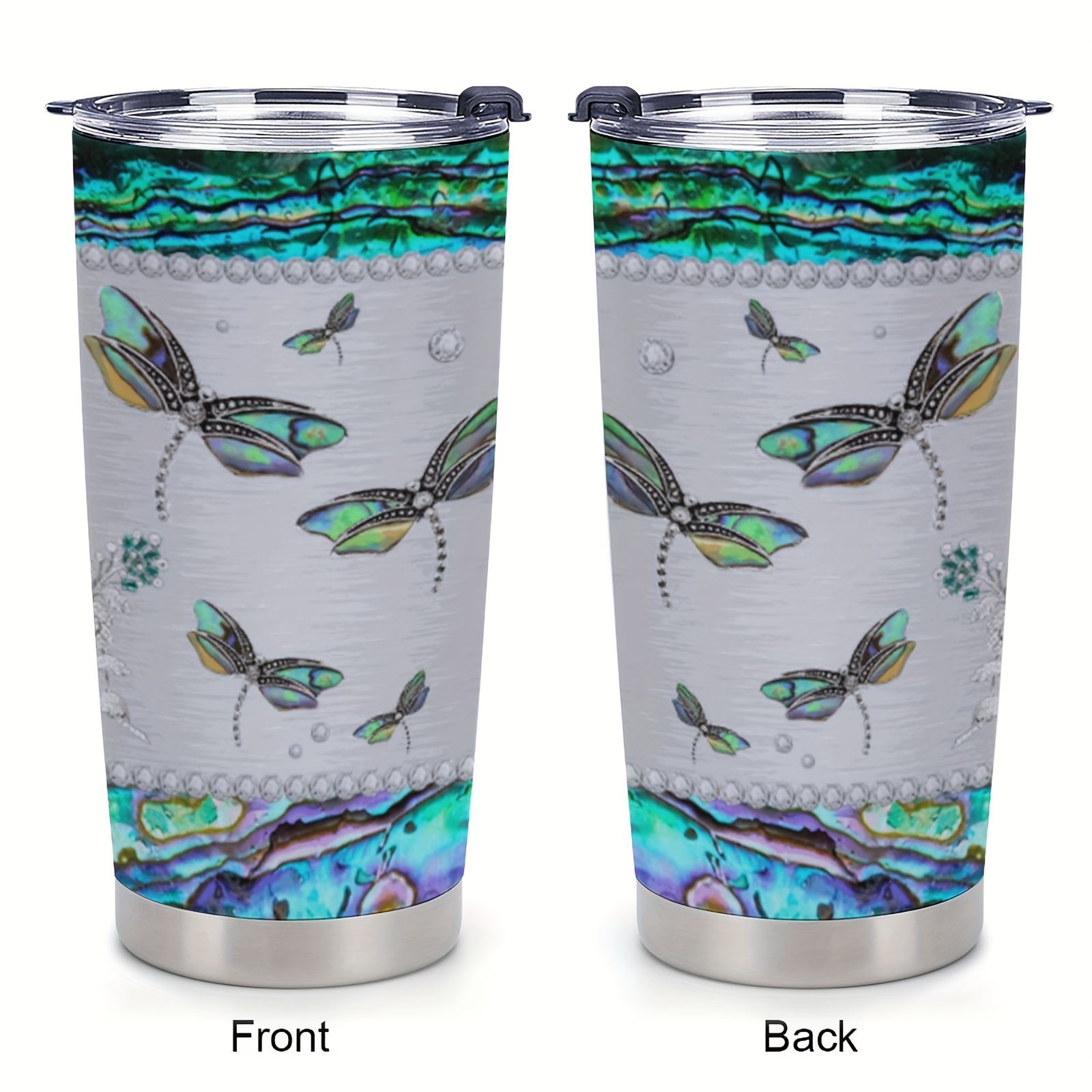 Dragonfly Travel Mug, Tumbler Gifts, Stainless Steel Insulated Cup, Coffee  Tumbler For Women Girls Friends Sister Soulmate Presents For Birthday  Christmas - Temu