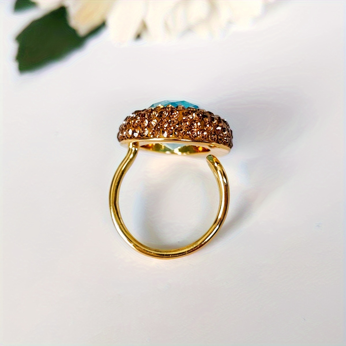 fashion adjustable rings copper synthetic Temu Philippines