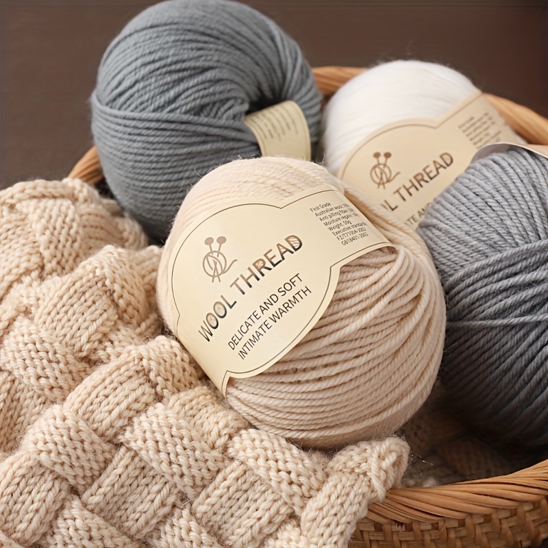 160g 36M Wool Yarn Single Strand Coarse Wool DIY Knitting