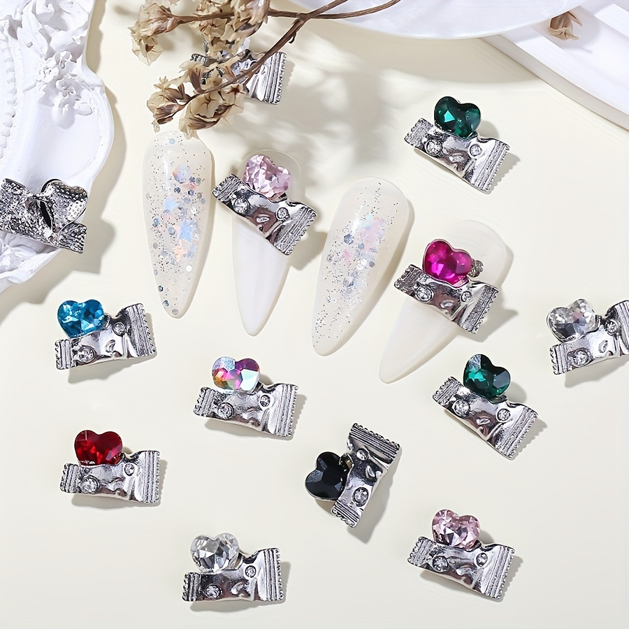 5Pcs 3D Lollipop Nail Art Gems Resin Jewelry DIY Manicure Tips Cute Decor  Tools