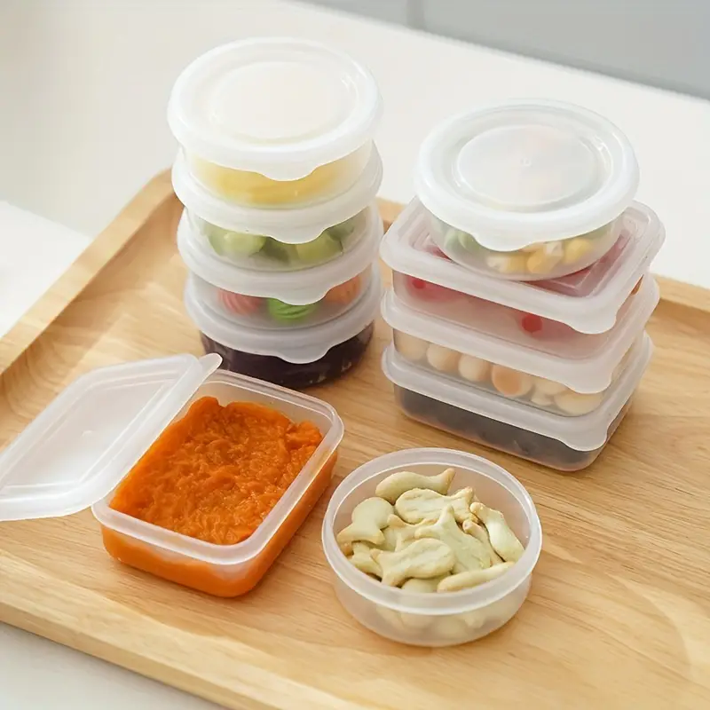 Portable Mini Food Fresh keeping Box With Leak proof Lid - Temu