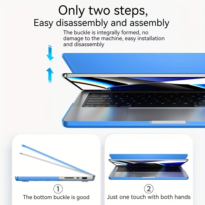Compatible With Macbook Pro Case 2023 2022 2021 Released M2 A2779 A2442 M1  Pro/max Chip With Liquid Retina Xdr Display Touch Id, Hard Shell And  Keyboard Cover, Cartoon - Temu Australia