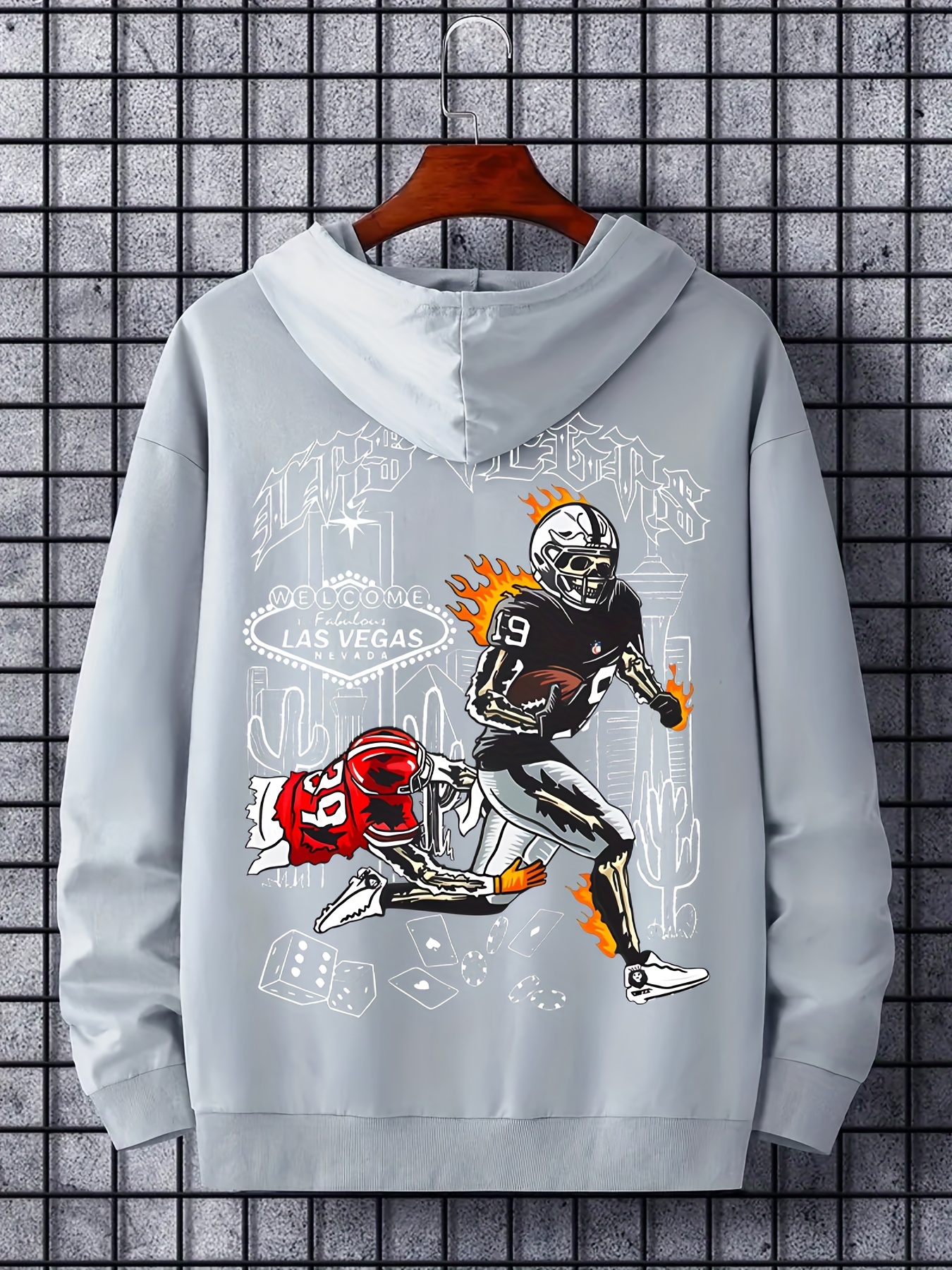 New NFL Men's Denver Broncos Hoodie Sweatshirt Big and Tall 3XLT Grey  Hoody