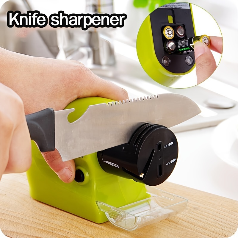 Knife Sharpeners, Kitchen Electric Knife Sharpeners, Multi-function  Sharpener, Quick Sharpener Stone, Sharpener For Knife Scissors, Kitchen  Gadgets, Cheap Items - Temu