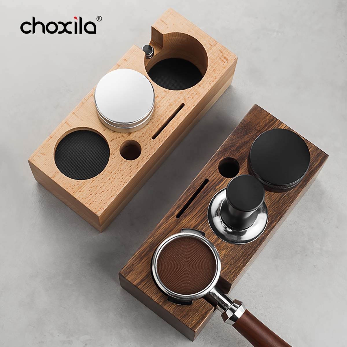 LIFXIZE Coffee Tamping Station for Coffee Bar Accessories and