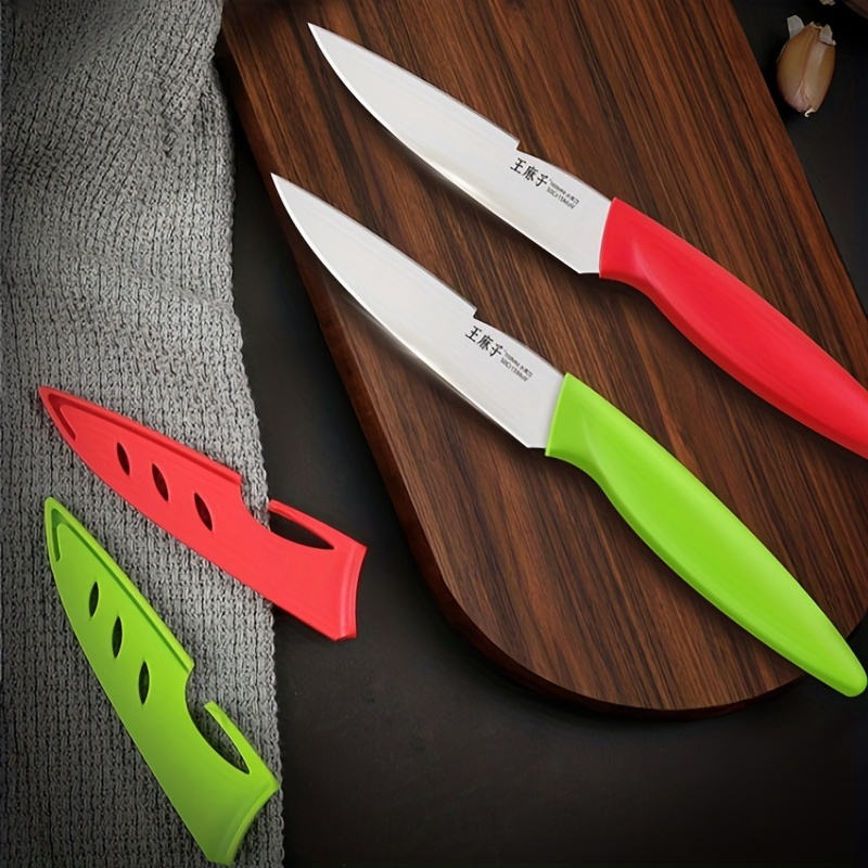 Portable Stainless Steel Fruit Knife Perfect For - Temu