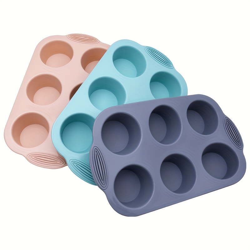 1pc 6 Grids Muffin Pan