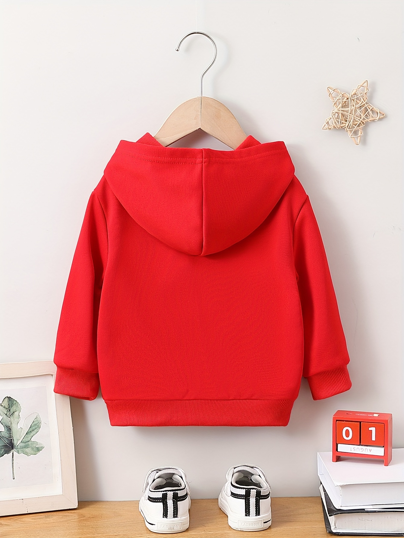 Red hoodie for toddler hot sale boy