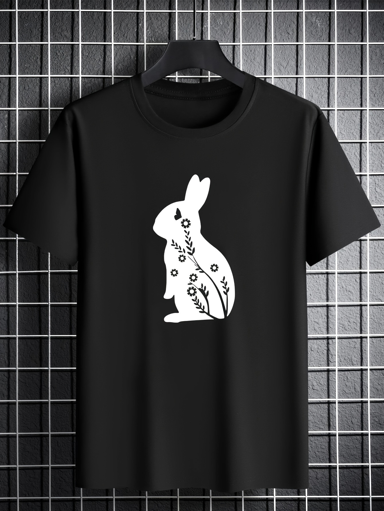T-shirt à colorier - lapin