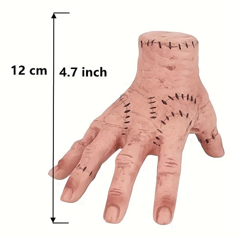Thing Hand Wednesday Addams Family Fake Hand Toy Party Costume Prop Horror  Latex