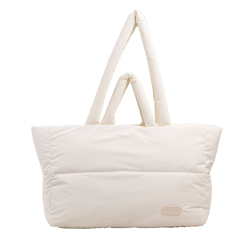 Sac Fourre-tout Caboodles Life & Style Rembourré Marine/beige - Grand Format, Neuf