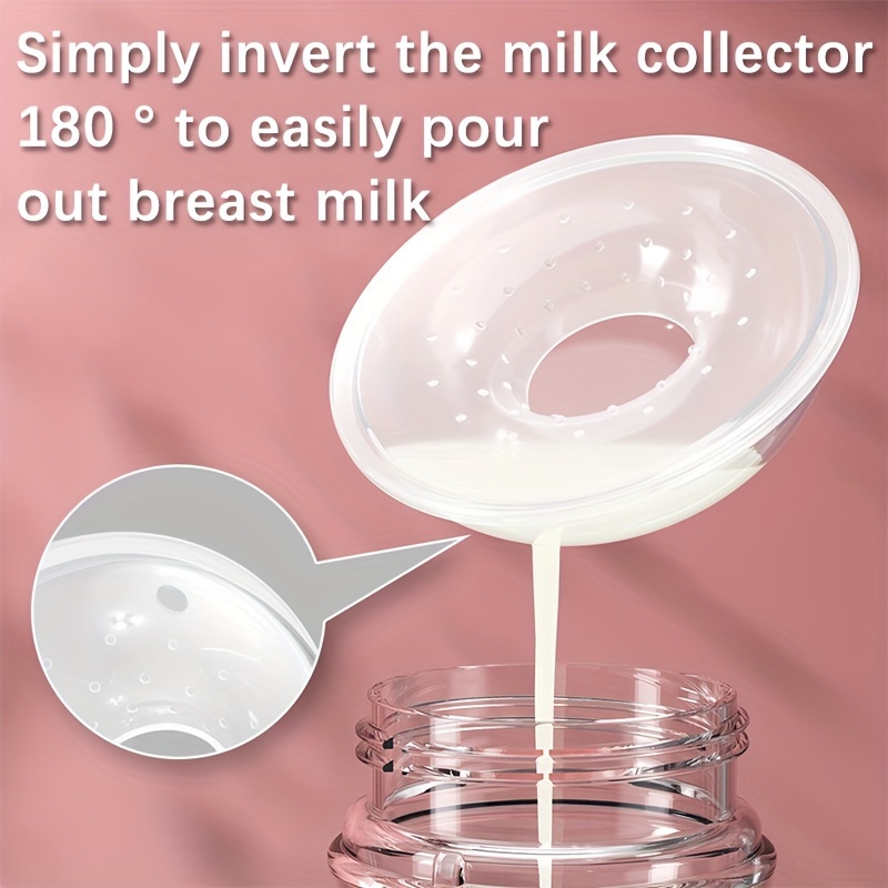 Wearable Milk Collector Silicone Hands-Free Breast Milk Collector