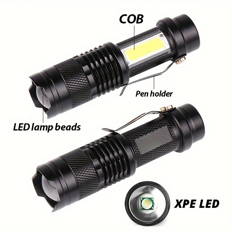 LED flashlight fishing maintenance camping running cycling