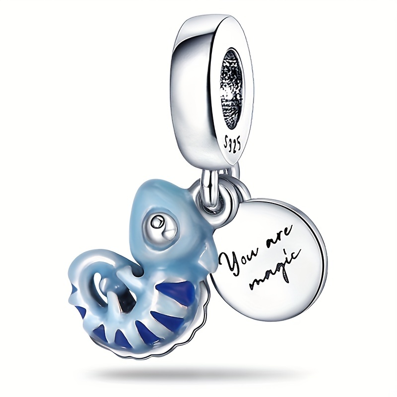 Chameleon Charm Beads Pendant for DIY Bracelet Jewelry