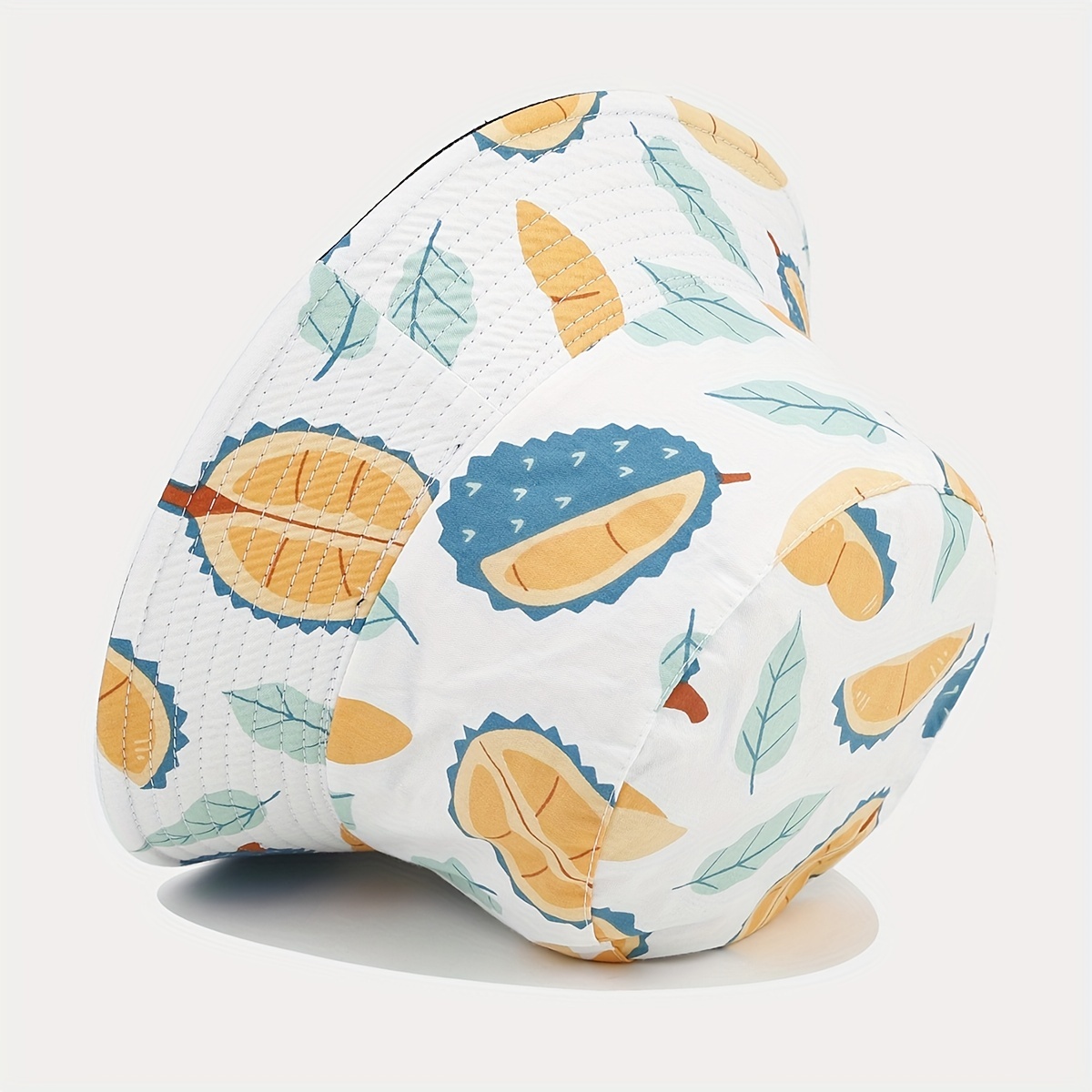 Creative Tropical Fruit Garnet Bucket Hat for Men and Women