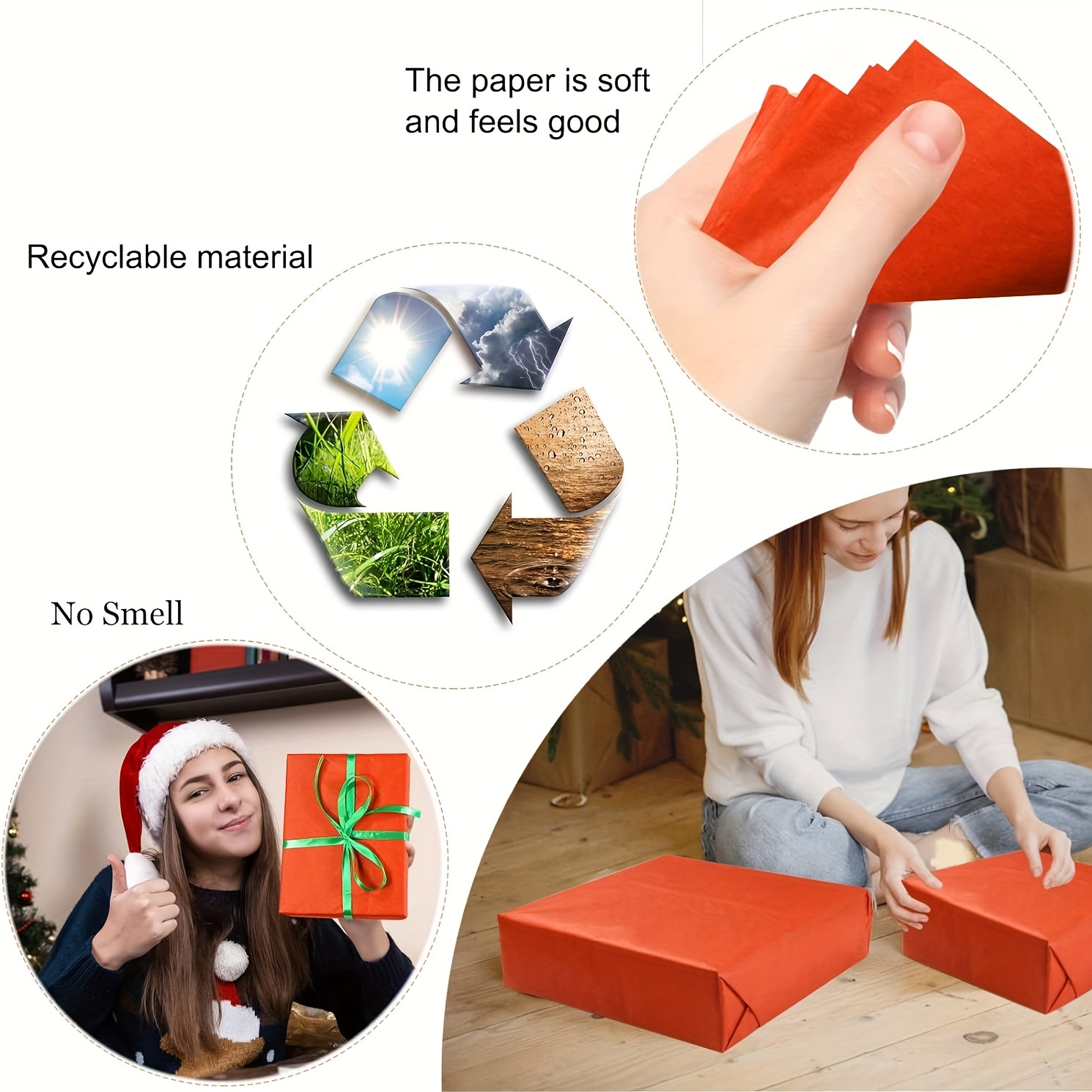 Tissue Paper Recyclable Wrapping Paper Bulk - Temu