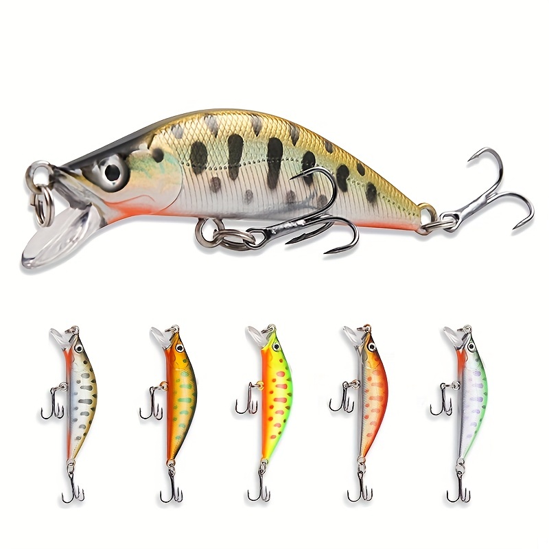 Realistic Laser Minnow Fishing Lures Lightweight Durable - Temu