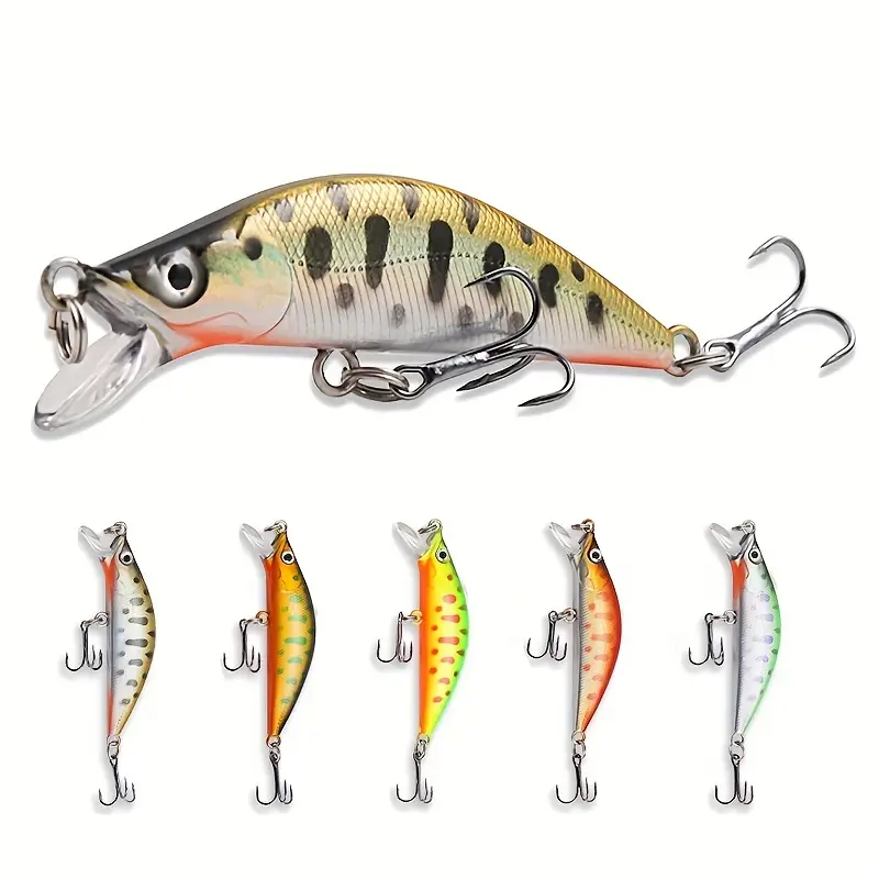 Realistic Laser Minnow Fishing Lures Lightweight Durable - Temu Philippines