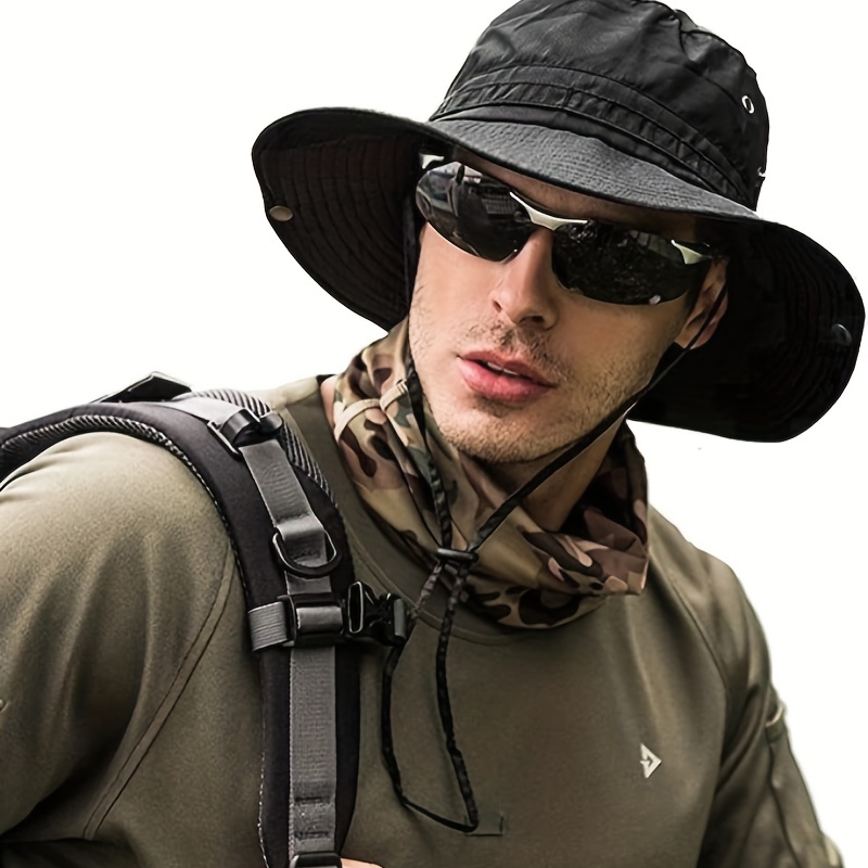 Stay Protected In Style: Sun Hats Men Women Boonie Hat Uv - Temu