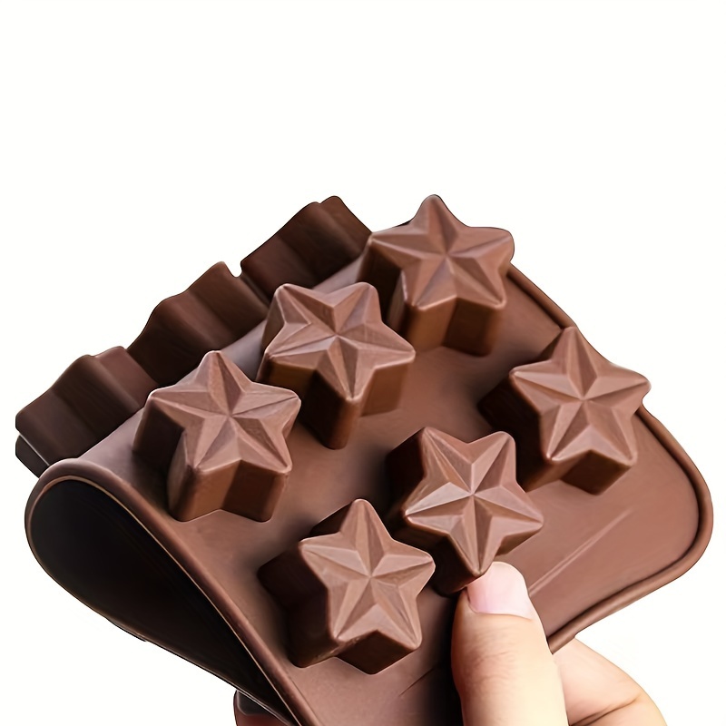 SILICONE CHOCOLATE MOULD - STAR SHAPE A