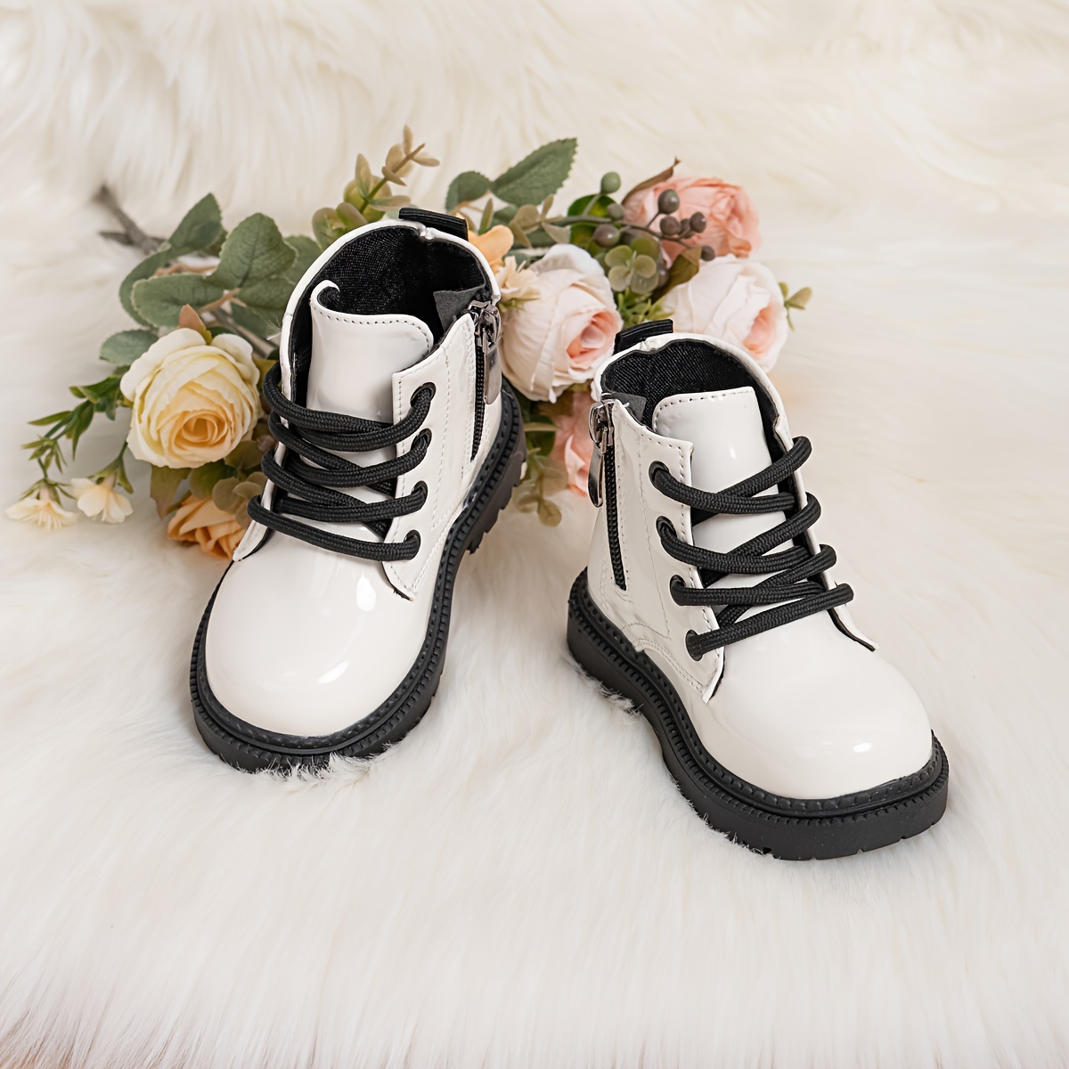 Bottes De Père Noël Pour Femme - Bottes Mi-mollet Avec