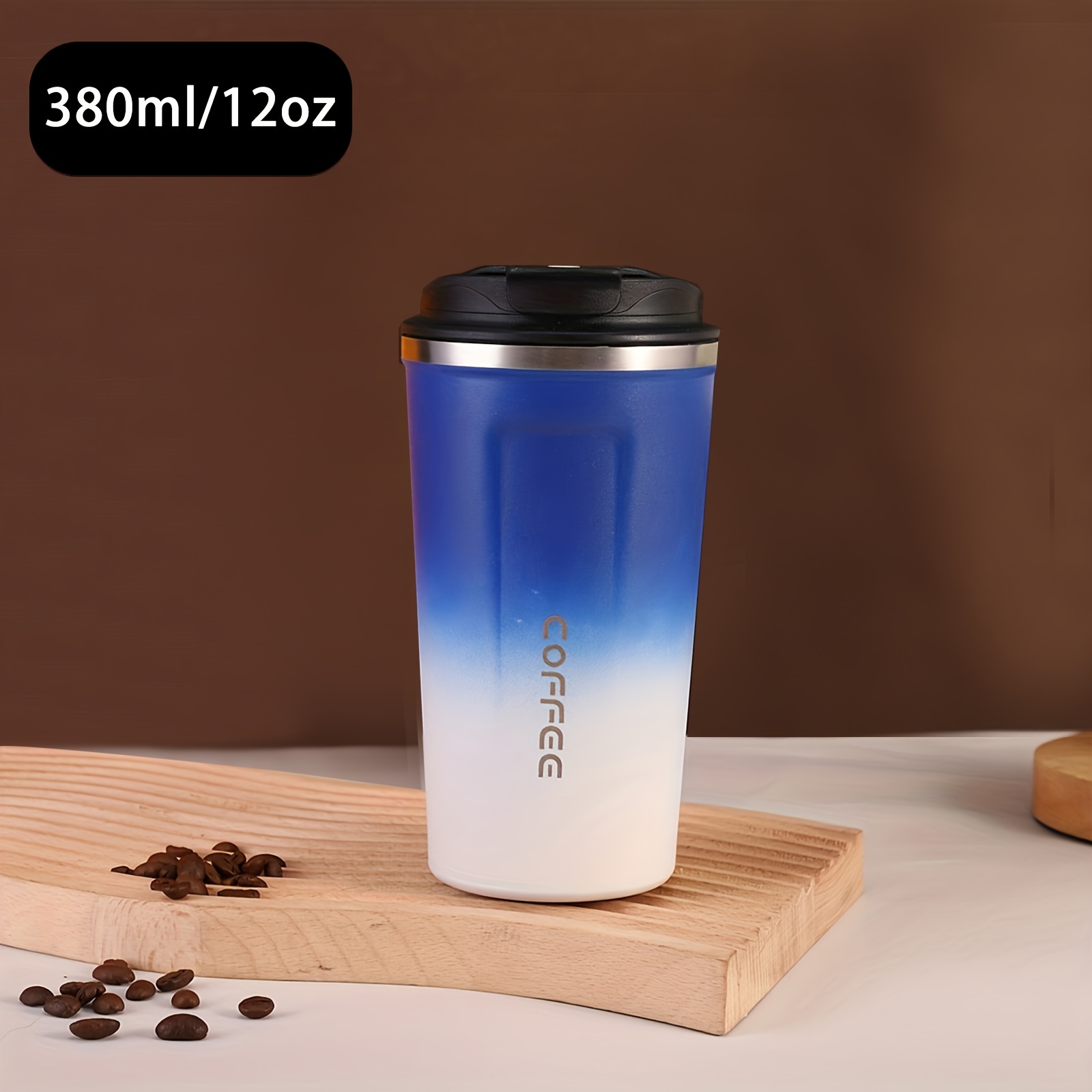 Coffee Water Bottle Cup Temperature Display Stainless Steel - Temu