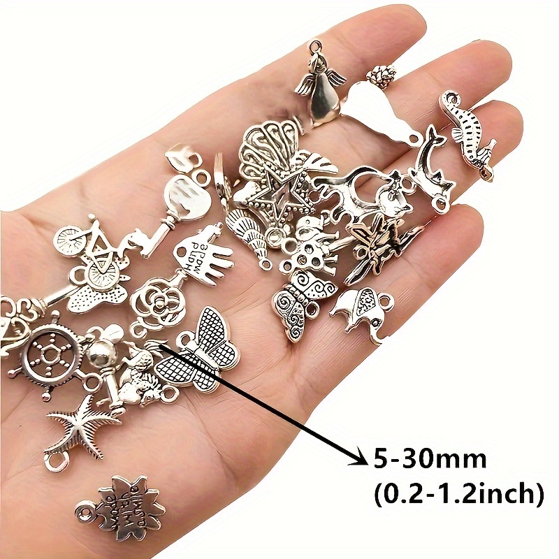 Free Shipping 40pcs Mix 1bag Same Color Wholesale Price Designer Charms For  DIY Jewelry Necklace Bracelet Making Charms - Buy Free Shipping 40pcs Mix  1bag Same Color Wholesale Price Designer Charms For