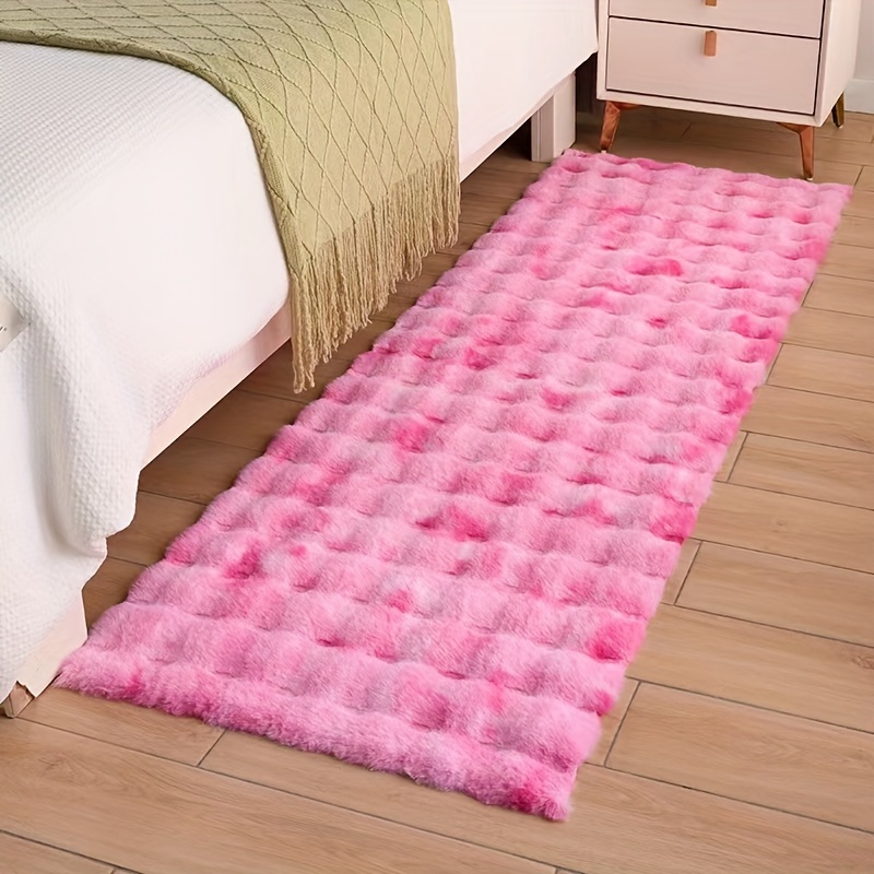 Fluffy Padded Mat In Matcha Green Color For Bedroom - Temu