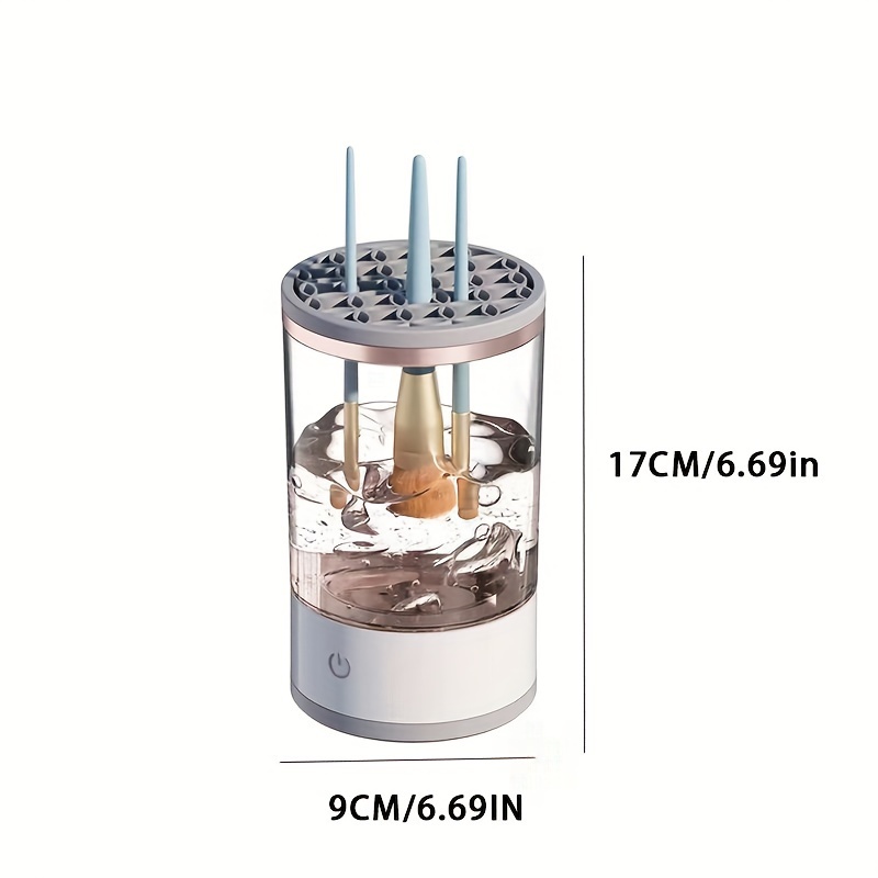 Limpiador Automático Brochas Maquillaje: ¡limpia Seca - Temu Mexico