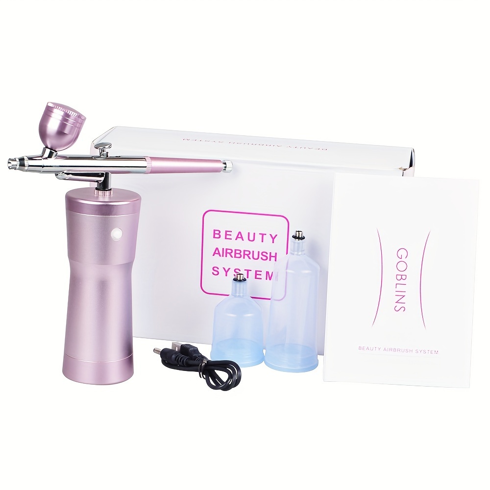 Airbrush Nail With Compressor Portable Airbrush For Nails - Temu