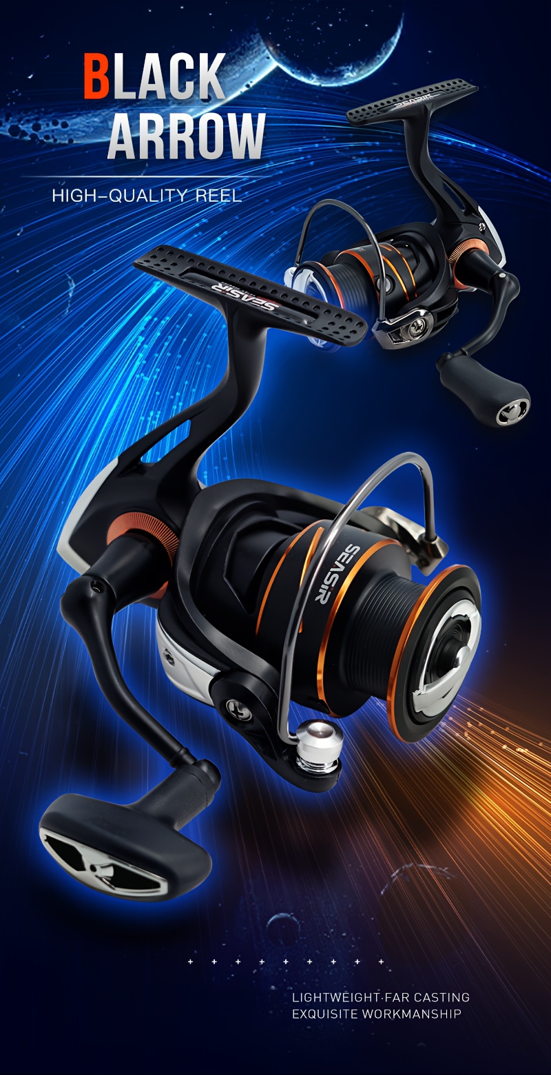 AimdonR Fishing Reel,9+1BB 5.1:1 Left/Right Interchangeable Spinning  Fishing Reel Dual Drag Metal Spools Extremely Smooth for Freshwater  Saltwater 3000 4000 5000 6000 Series : : Sports & Outdoors