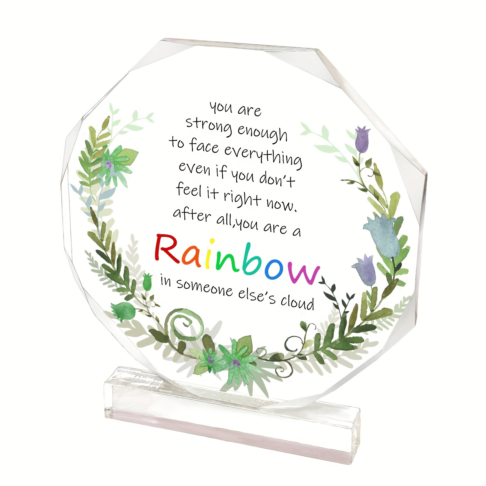 Acrylic Plaque,inspirational Gifts For Women, You Are Strong