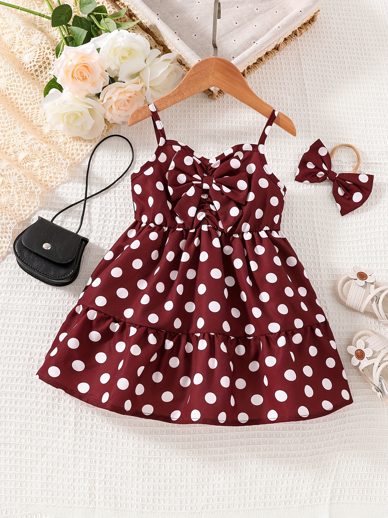 Baby polka dot clearance dress