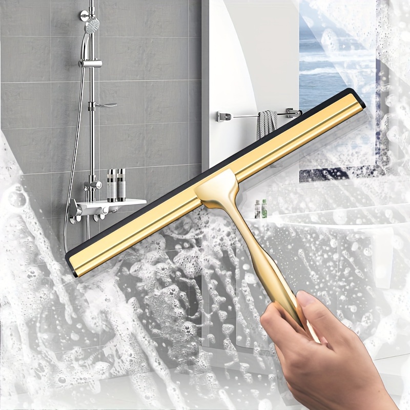 Stainless Steel Shower Squeegees Glass Cleaner Window Wiper - Temu