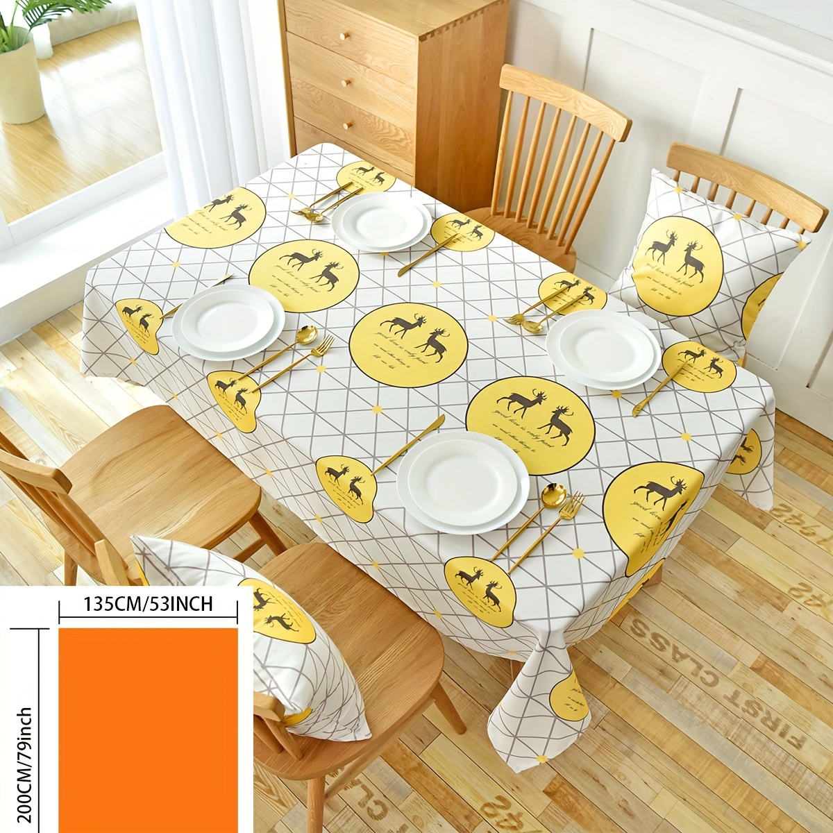 Graffiti Tischdecke Für Partys - Bedruckte Papierdeko 274x137cm