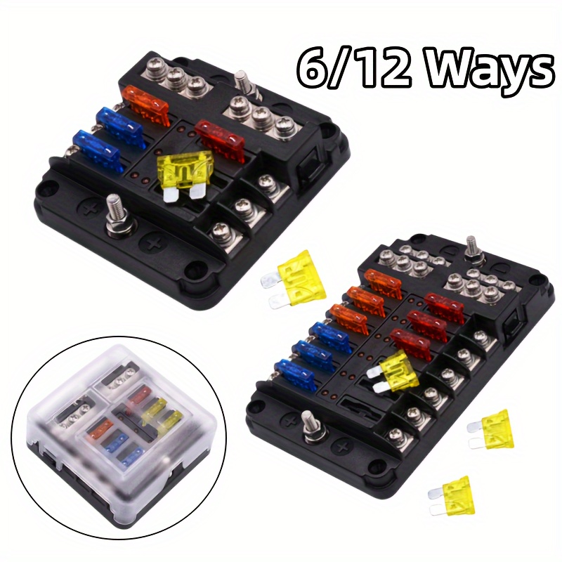 12 façon DC32V Boîte à fusibles du circuit de bloc de fusibles de