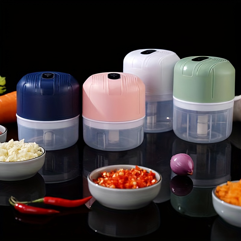 Electric Garlic Chopper, GoodGo Wireless Portable Electric Mini