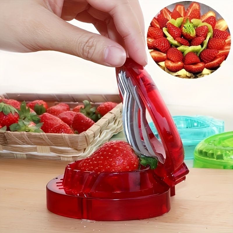 1pc Tomato Slicer Grape Slicer Strawberry & Cherry Tomato Cutter Fruit  Divider