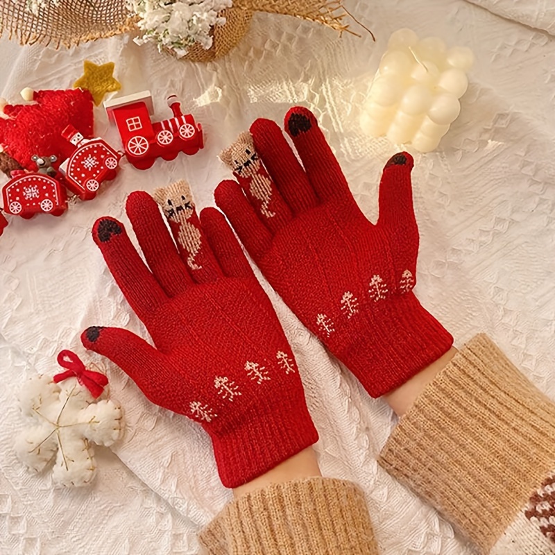 Warm Fingerless Gloves Women Keep Warm Durable Gloves - Temu