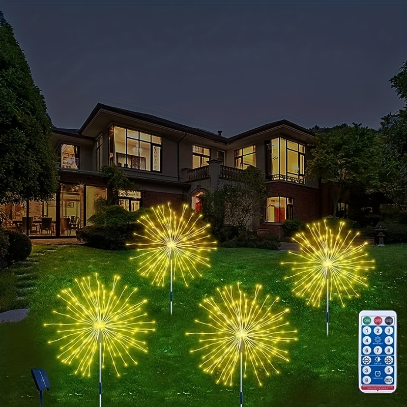 Solpex Paquete de 6 luces solares para caminos al aire libre, luces solares  LED de jardín, luces impermeables para exteriores, paisajes, jardines