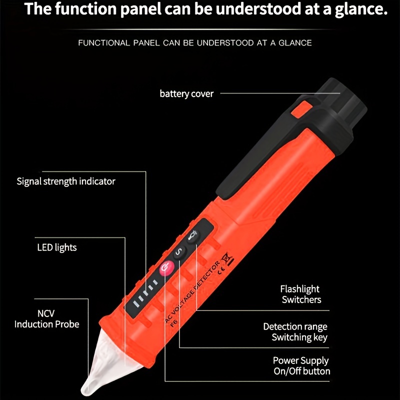 Electrometer Pen Partition Wall Multifunctional Electrician - Temu