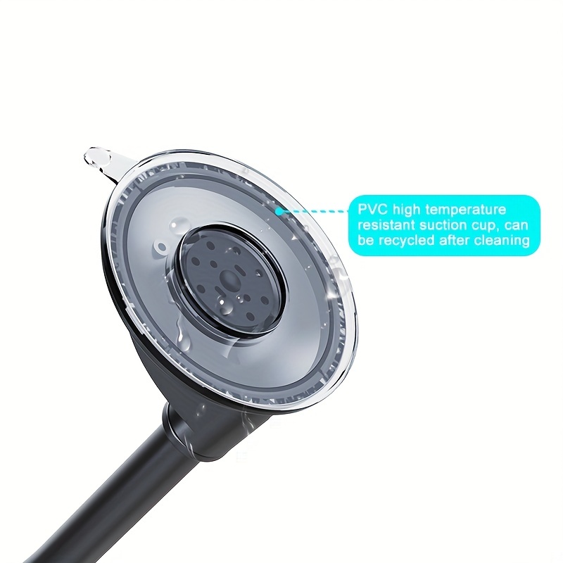 Car Phone Holder with Strong Suction Cup Gooseneck Mount