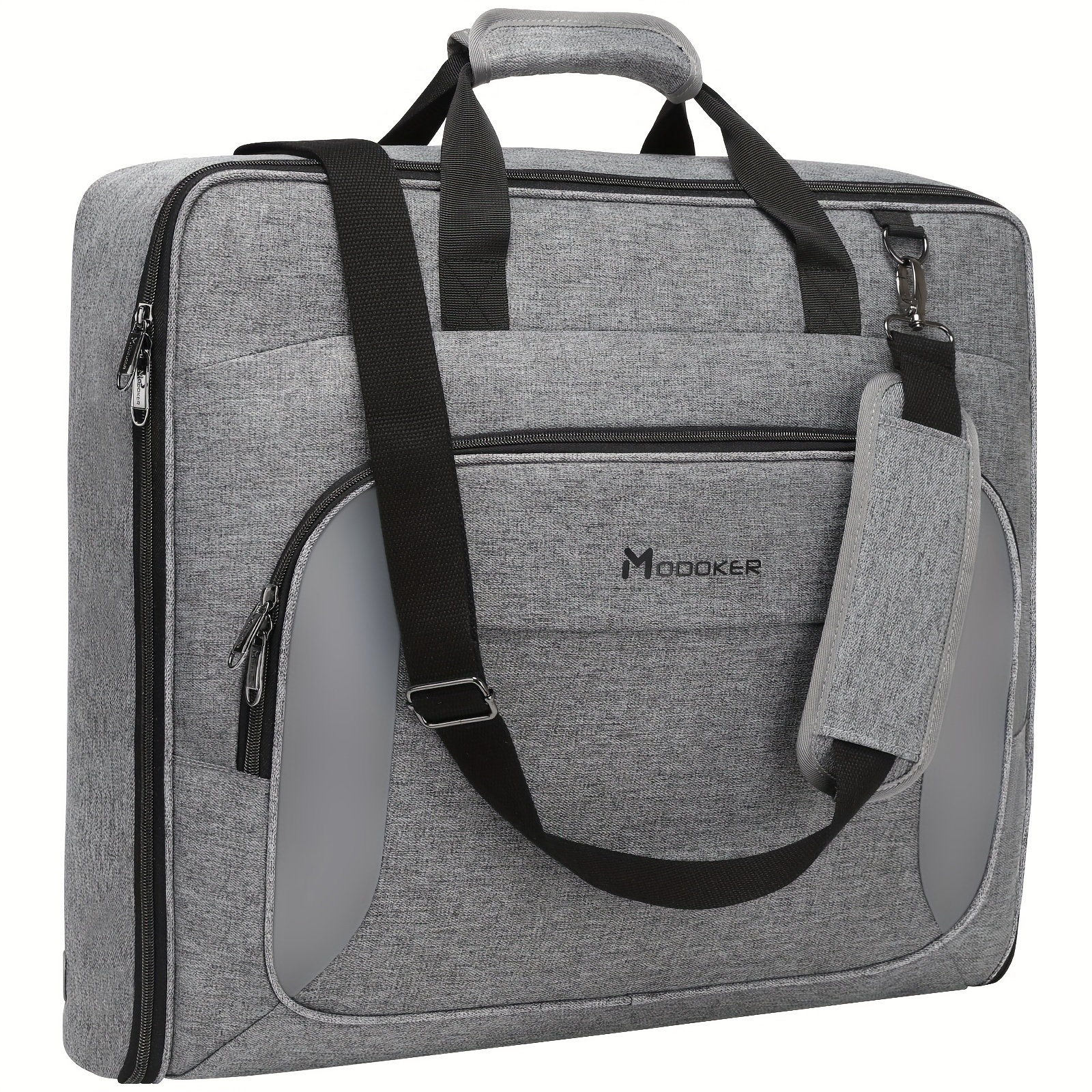 Suit Luggage Garment Bag Suit Carry Bag Hanging Suitcase - Temu Canada