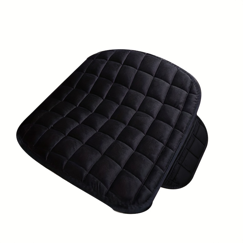 Auto Sitzkissen Warm SeatCover Winter Sitzkissen mit Anti-Rutsch-Boden für  volle Rücken undSitz(Schwarz) : : Auto & Motorrad