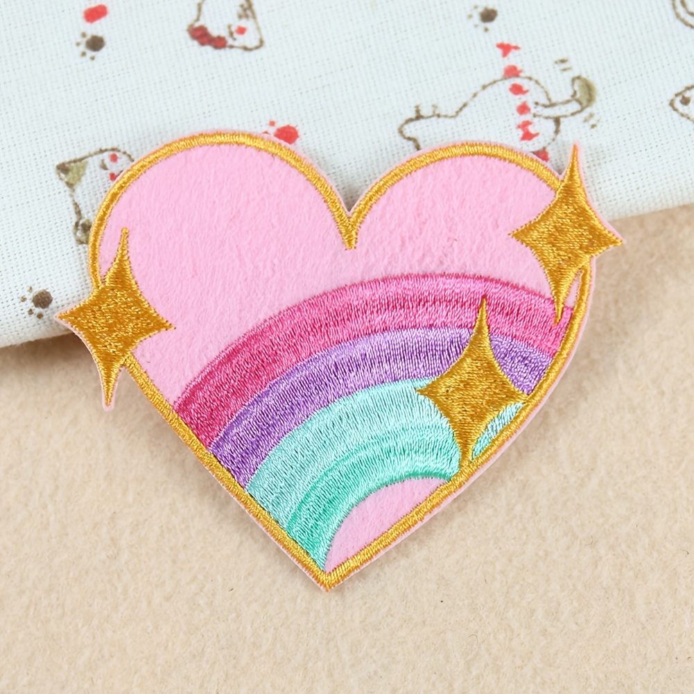 15pcs, Heart Shape Iron On Patches, 15 Colors 1 Inch Small Heart Sew On  Applique Patches Cute Mini Embroidered Heart Patch For Clothing Jackets  Shoe B